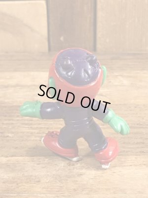 80’sのアイススケートをしているアストロスニックのヴィンテージのPVC製フィギュア