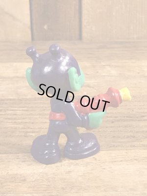 80’sの光線銃を持ったアストロスニックのヴィンテージのPVC製フィギュア