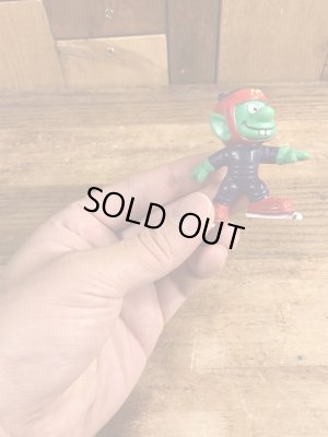 80年代頃のスケートをしているアストロスニックのビンテージのPVCフィギュア