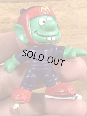 80年代頃のスケートをしているアストロスニックのビンテージのPVCフィギュア