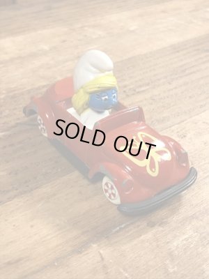 80年代頃のスマーフェットのビンテージのミニカー