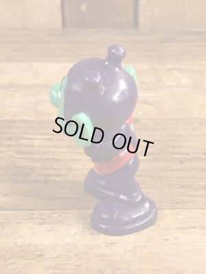 80’sの光線銃を持ったアストロスニックのヴィンテージのPVC製フィギュア