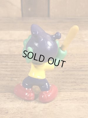 80’sの野球をしているアストロスニックのヴィンテージのPVC製フィギュア