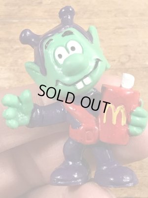 80年代頃のドリンクを持ったアストロスニックのビンテージのPVCフィギュア