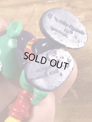 80’sの光線銃を持ったアストロスニックのヴィンテージのPVC製フィギュア