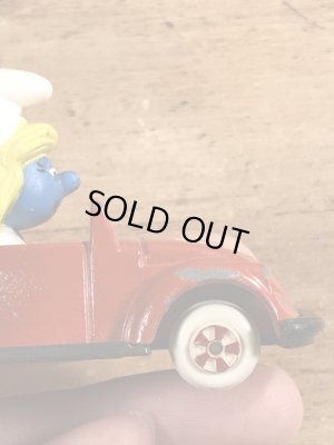 80’sのスマーフェットのヴィンテージのミニカー