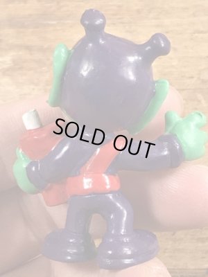 80年代頃のドリンクを持ったアストロスニックのビンテージのPVCフィギュア