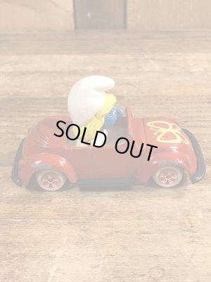 80年代頃のスマーフェットのビンテージのミニカー