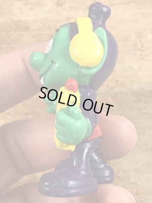 80’sのヘッドホンをしているアストロスニックのヴィンテージのPVC製フィギュア