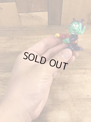 80’sの光線銃を持ったアストロスニックのヴィンテージのPVC製フィギュア