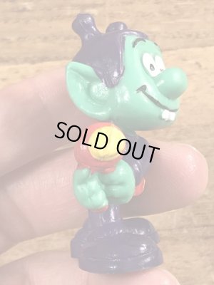 80’sの光線銃を持ったアストロスニックのヴィンテージのPVC製フィギュア