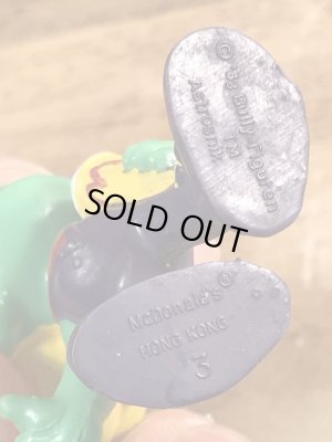 80’sのアイスクリームを持ったアストロスニックのヴィンテージのPVC製フィギュア