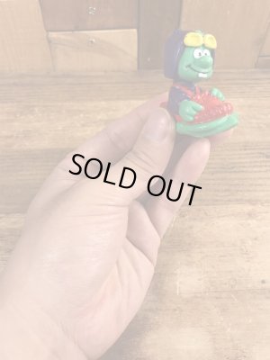 80’sのそりをしているヴィンテージのPVC製フィギュア