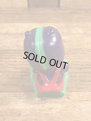 80’sのそりをしているヴィンテージのPVC製フィギュア