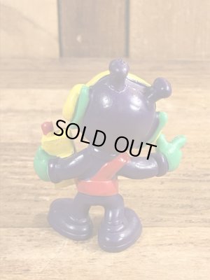 80’sのヘッドホンをしているアストロスニックのヴィンテージのPVC製フィギュア