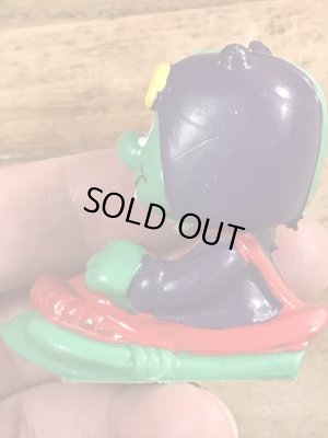 80’sのそりをしているヴィンテージのPVC製フィギュア