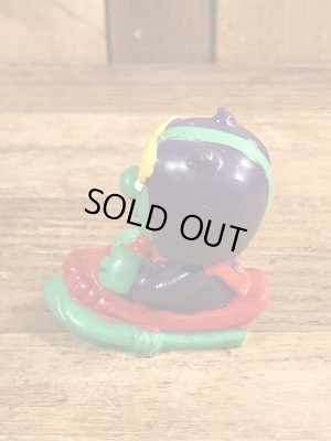 80’sのそりをしているヴィンテージのPVC製フィギュア