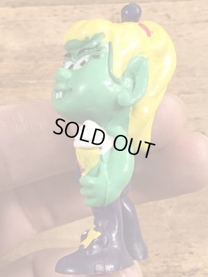 80’sのアイスクリームを持ったアストロスニックのヴィンテージのPVC製フィギュア