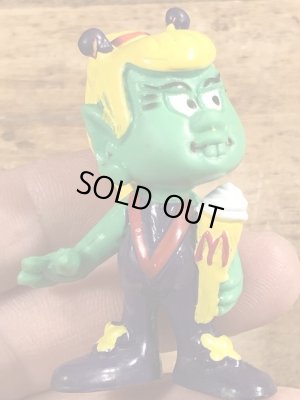 80年代頃のアイスクリームを持ったアストロスニックのビンテージのPVCフィギュア