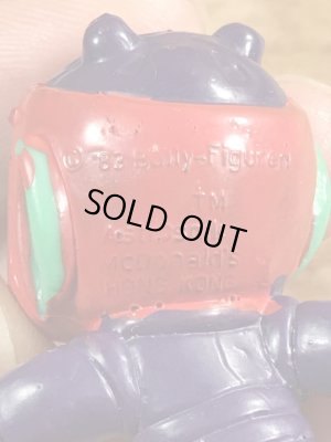 80年代頃のアイススケートをしているアストロスニックのビンテージのPVCフィギュア