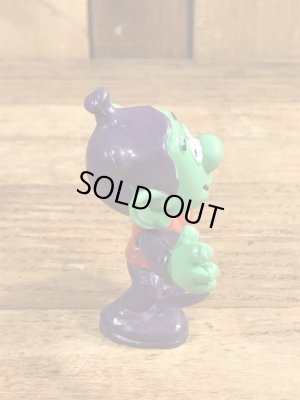 80年代頃のドリンクを持ったアストロスニックのビンテージのPVCフィギュア