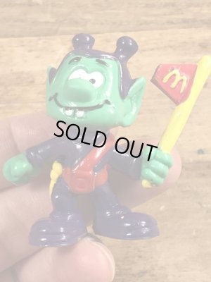 80年代頃のフラッグを持ったアストロスニックのビンテージのPVCフィギュア