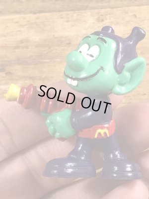 80年代頃の光線銃を持ったアストロスニックのビンテージのPVCフィギュア