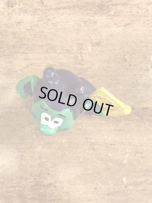 80年代頃のフラッグを持ったアストロスニックのビンテージのPVCフィギュア