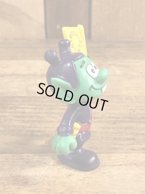 80年代頃のフラッグを持ったアストロスニックのビンテージのPVCフィギュア