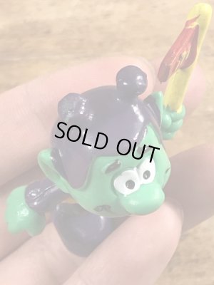 80年代頃のフラッグを持ったアストロスニックのビンテージのPVCフィギュア