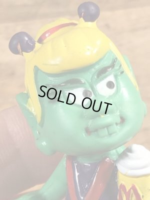 80年代頃のアイスクリームを持ったアストロスニックのビンテージのPVCフィギュア