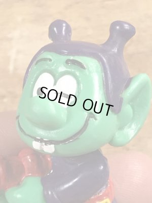 80年代頃の光線銃を持ったアストロスニックのビンテージのPVCフィギュア