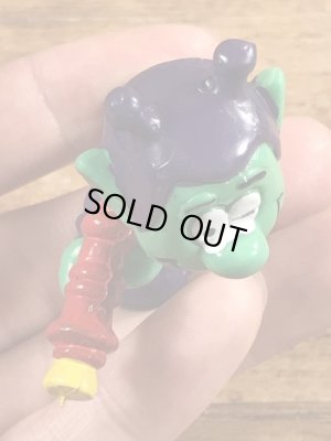 80年代頃の光線銃を持ったアストロスニックのビンテージのPVCフィギュア