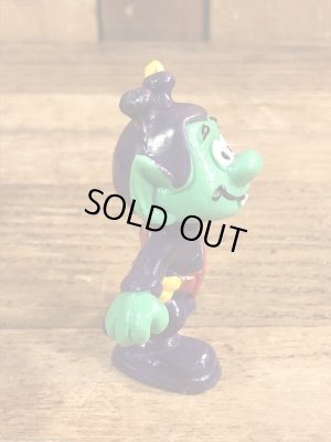 80年代頃のフラッグを持ったアストロスニックのビンテージのPVCフィギュア