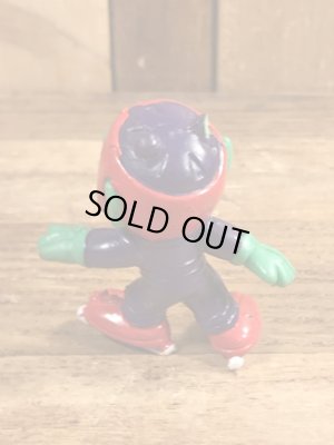 80’sのアイススケートをしているアストロスニックのヴィンテージのPVC製フィギュア