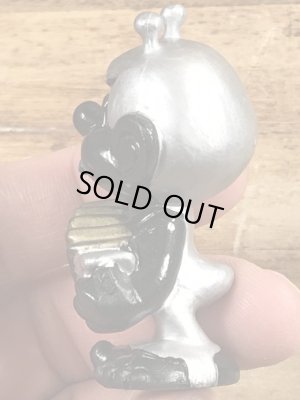 80’sのアコーディオンを弾いているアストロスニックのヴィンテージのPVC製フィギュア