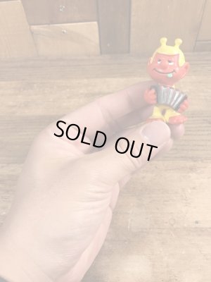 80’sのアコーディオンを弾いているアストロスニックのヴィンテージのPVC製フィギュア