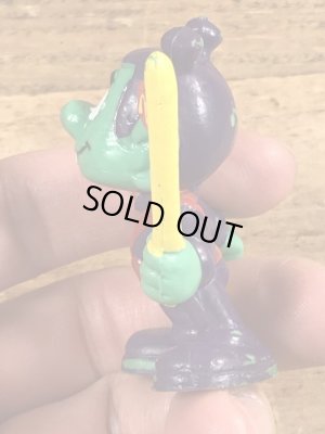 80’sのフラッグを持ったアストロスニックのヴィンテージのPVC製フィギュア