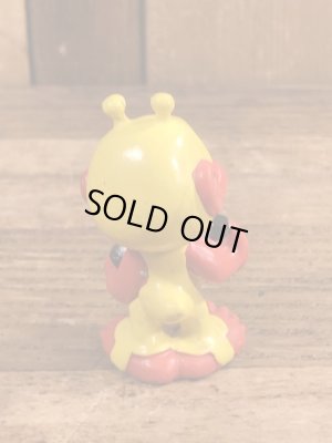 80’sのアコーディオンを弾いているアストロスニックのヴィンテージのPVC製フィギュア