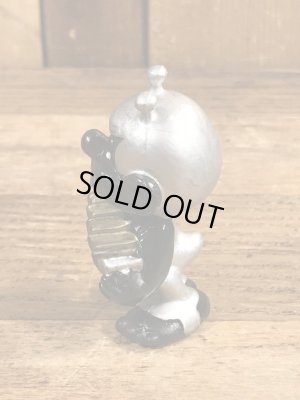 80’sのアコーディオンを弾いているアストロスニックのヴィンテージのPVC製フィギュア