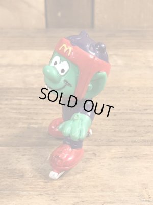 80’sのアイススケートをしているアストロスニックのヴィンテージのPVC製フィギュア