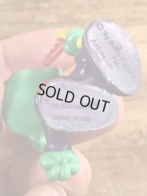 80’sのフラッグを持ったアストロスニックのヴィンテージのPVC製フィギュア