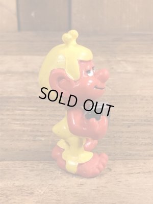 80年代頃のアコーディオンを弾いているアストロスニックのビンテージのPVCフィギュア