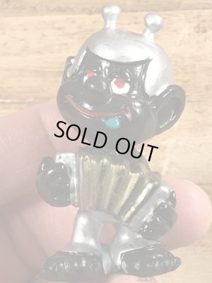 80年代頃のアコーディオンを弾いているアストロスニックのビンテージのPVCフィギュア