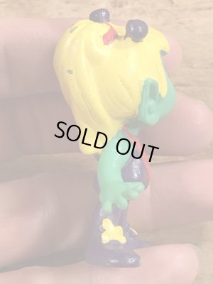 80’sの女の子のアストロスニックのヴィンテージのPVC製フィギュア