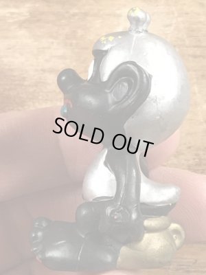 80’sのトイレをしているアストロスニックのヴィンテージのPVC製フィギュア