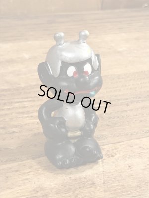 80年代頃のトイレをしているアストロスニックのビンテージのPVCフィギュア