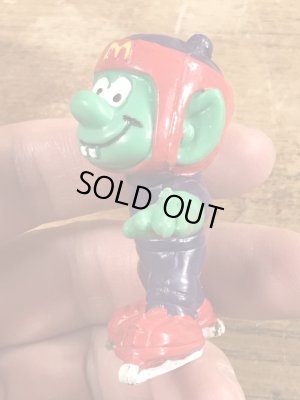 80’sのアイススケートをしているアストロスニックのヴィンテージのPVC製フィギュア