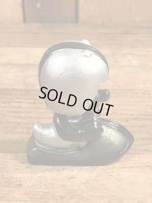 80年代頃のボブスレーをしているアストロスニックのビンテージのPVCフィギュア