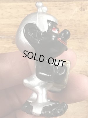 80’sのアコーディオンを弾いているアストロスニックのヴィンテージのPVC製フィギュア